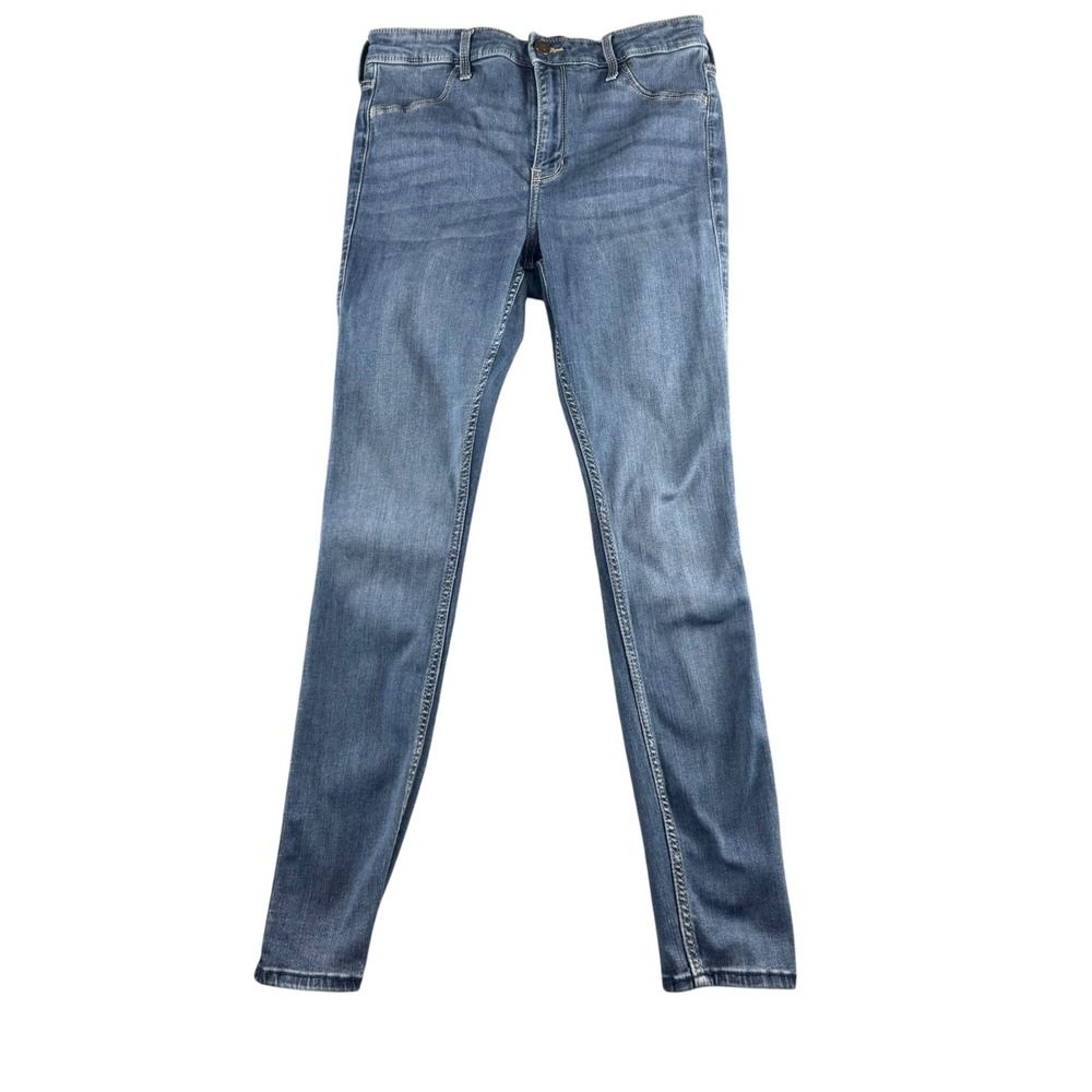 Hollister High Rise Jean Legging Advanced Stretch Blue Denim 9R W29 L28